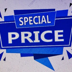 SPECIAL PRICE!