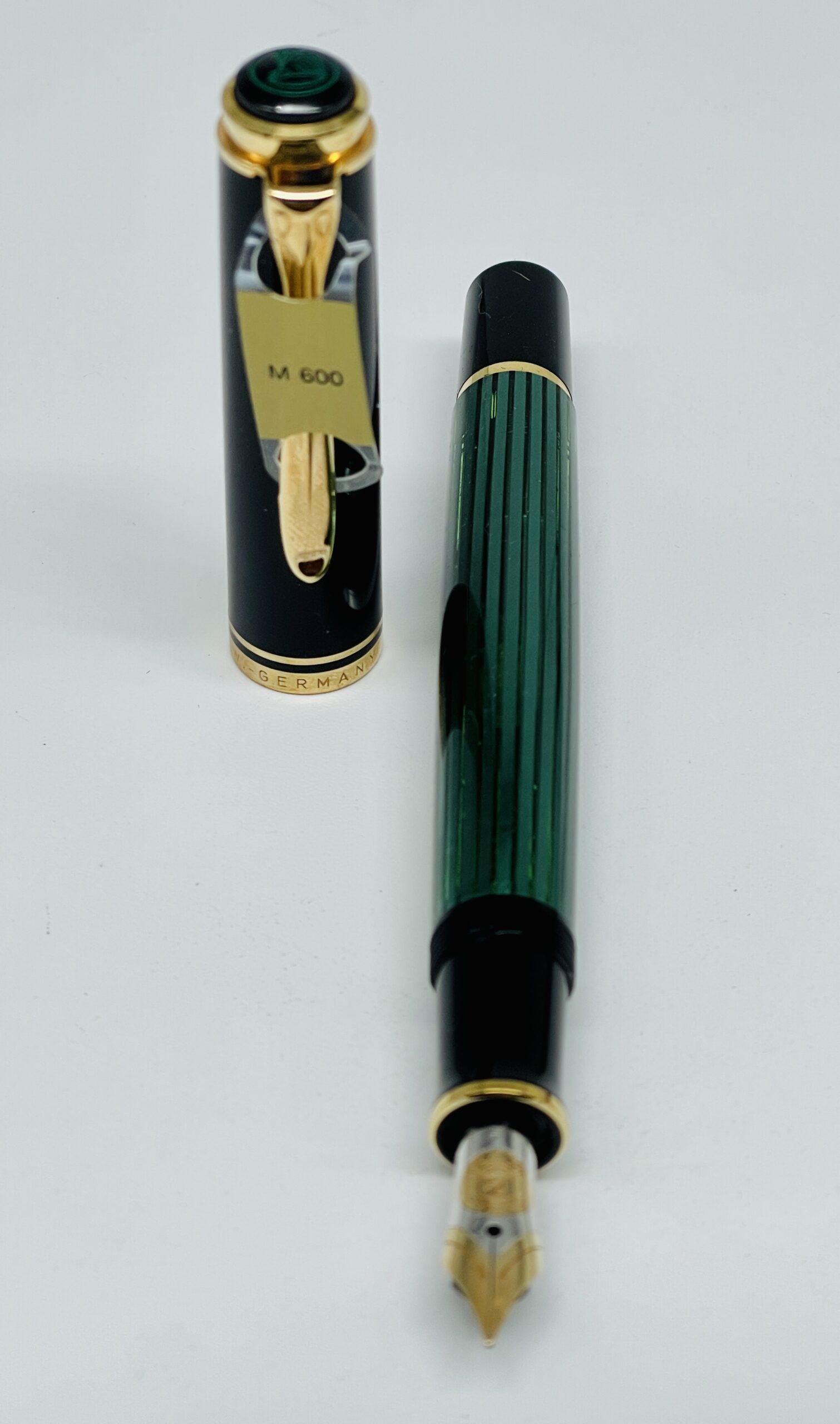 Penna Stilografica Pelikan 120 verde e nera - Antica Cartotecnica